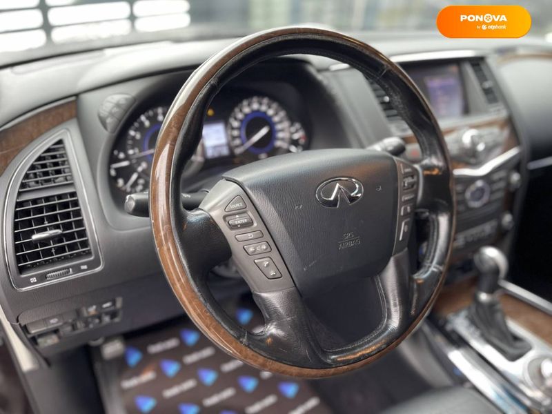 Infiniti QX56, 2012, Газ пропан-бутан / Бензин, 5.55 л., 147 тыс. км, Внедорожник / Кроссовер, Коричневый, Ровно 14169 фото