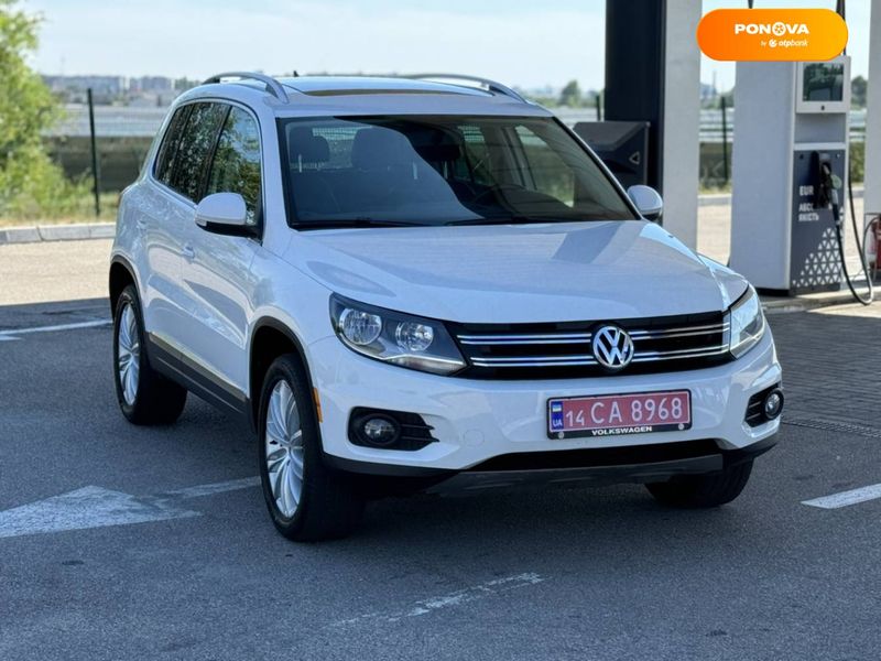 Volkswagen Tiguan, 2014, Бензин, 2 л., 205 тис. км, Позашляховик / Кросовер, Білий, Дніпро (Дніпропетровськ) 110259 фото