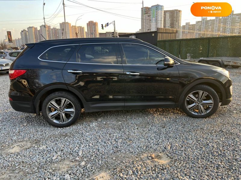 Hyundai Grand Santa Fe, 2015, Дизель, 2.2 л., 205 тис. км, Позашляховик / Кросовер, Чорний, Київ 23689 фото