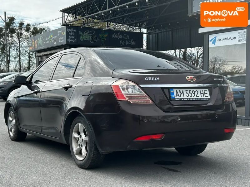 Geely Emgrand 7 (EC7), 2013 р., Газ пропан-бутан / Бензин, 226 тис. км, Седан, Коричневий, Житомир AT-10415597 фото