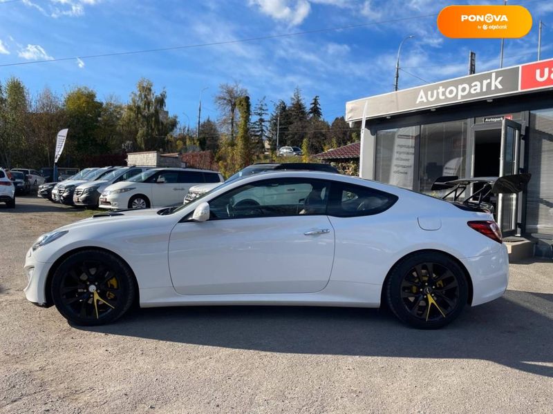 Hyundai Genesis Coupe, 2012, Бензин, 2 л., 60 тыс. км, Купе, Белый, Винница 26968 фото