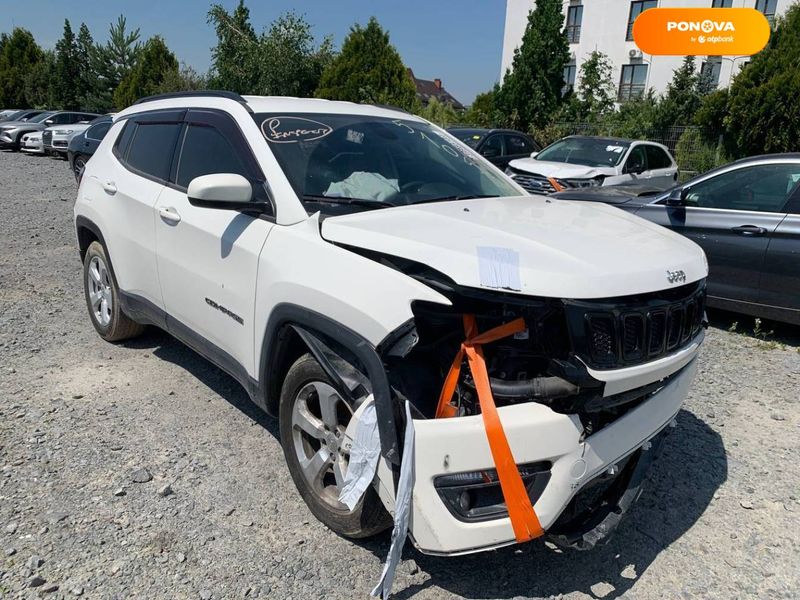 Jeep Compass, 2020, Бензин, 2.4 л., 99 тис. км, Позашляховик / Кросовер, Білий, Львів 106882 фото