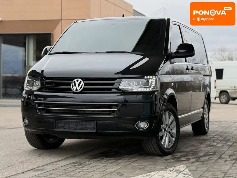 Volkswagen Multivan, 2014 р., Дизель, 291 тис. км, Мінівен, Чорний, Дніпро (Дніпропетровськ) AT-10412193 фото