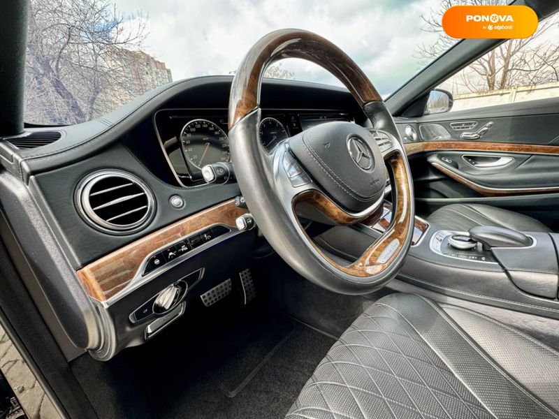 Mercedes-Benz S-Class, 2013, Бензин, 4.66 л., 283 тис. км, Седан, Чорний, Одеса 108264 фото