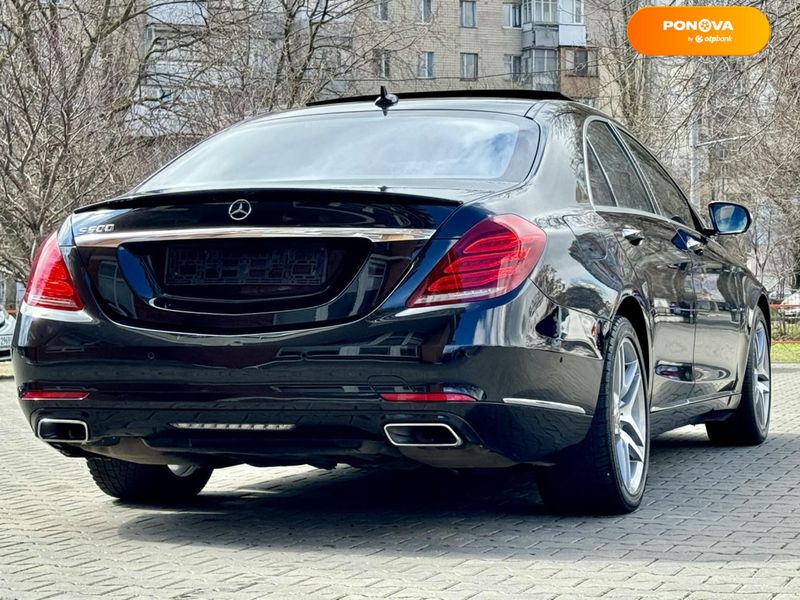 Mercedes-Benz S-Class, 2013, Бензин, 4.66 л., 283 тис. км, Седан, Чорний, Одеса 108264 фото