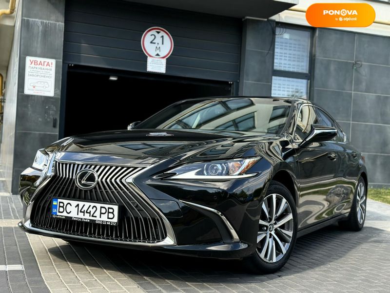 Lexus ES, 2018, Бензин, 2.49 л., 92 тис. км, Седан, Чорний, Львів 99257 фото