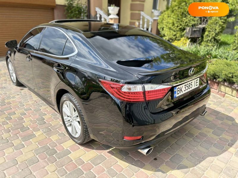 Lexus ES, 2015, Газ пропан-бутан / Бензин, 3.46 л., 191 тис. км, Седан, Чорний, Рівне Cars-Pr-67186 фото