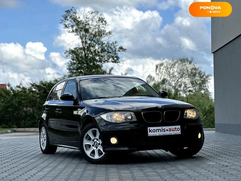 BMW 1 Series, 2006, Газ пропан-бутан / Бензин, 1.6 л., 293 тис. км, Хетчбек, Чорный, Хмельницкий 50616 фото