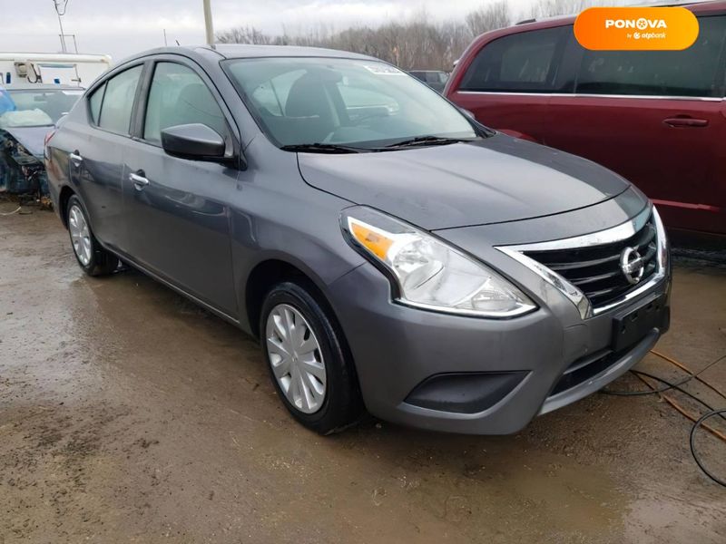 Nissan Versa, 2019, Бензин, 1.6 л., 54 тыс. км, Седан, Серый, Киев Cars-EU-US-KR-23847 фото