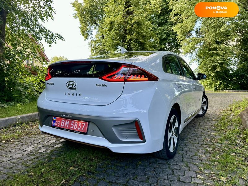 Hyundai Ioniq Electric, 2017, Електро, 69 тыс. км, Лифтбек, Белый, Тернополь Cars-Pr-66890 фото