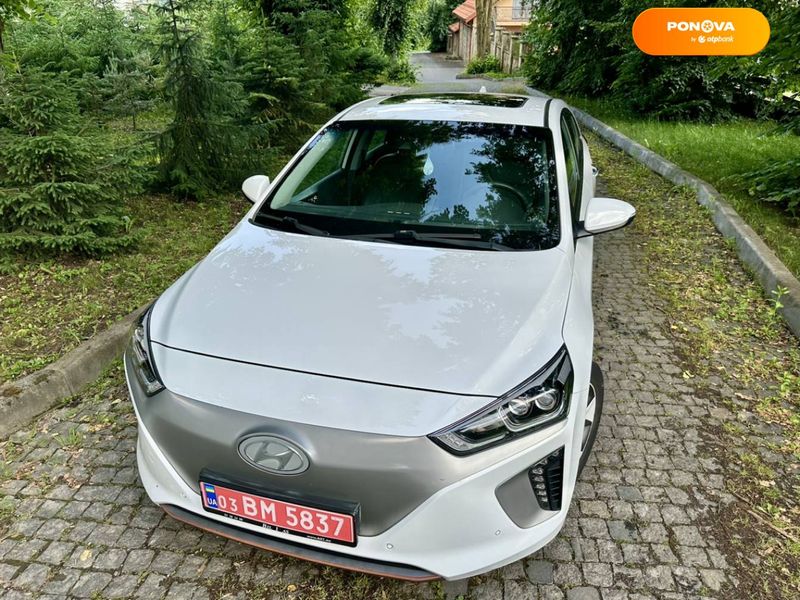 Hyundai Ioniq Electric, 2017, Електро, 69 тис. км, Ліфтбек, Білий, Тернопіль Cars-Pr-66890 фото