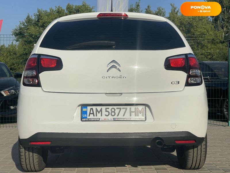 Citroen C3, 2013, Бензин, 1.4 л., 186 тыс. км, Хетчбек, Белый, Бердичев 107125 фото