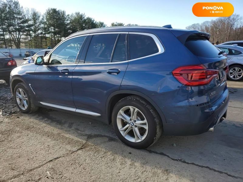 BMW X3, 2019, Бензин, 2 л., 9 тис. км, Позашляховик / Кросовер, Синій, Київ Cars-EU-US-KR-41243 фото