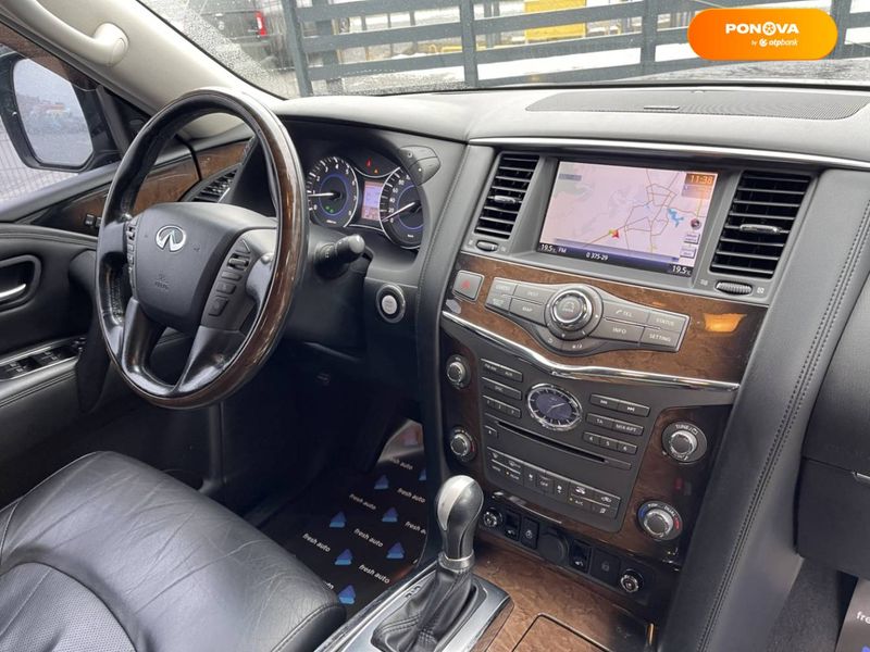 Infiniti QX56, 2012, Газ пропан-бутан / Бензин, 5.55 л., 147 тис. км, Позашляховик / Кросовер, Коричневий, Рівне 14169 фото