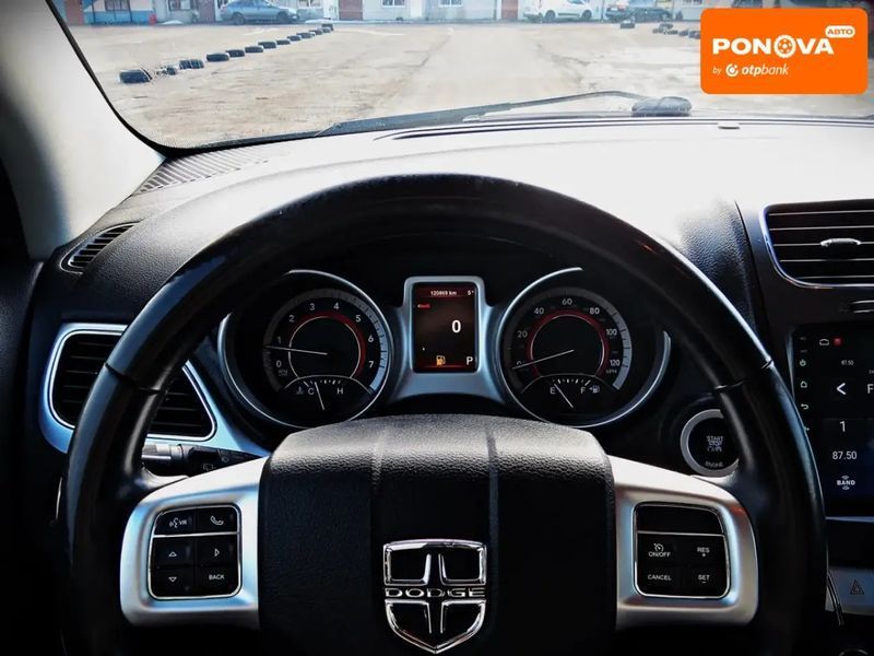 Dodge Journey, 2015 р., Газ пропан-бутан / Бензин, 120 тис. км, Позашляховик / Кросовер, Сірий, Черкаси AT-10418385 фото