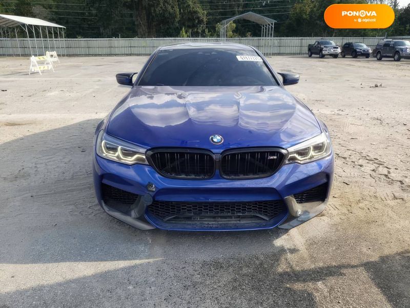 BMW M5, 2018, Бензин, 4.39 л., 77 тыс. км, Седан, Синий, Коломыя Cars-EU-US-KR-50055 фото