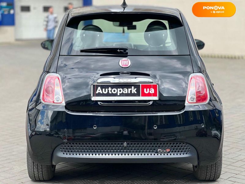 Fiat 500e, 2016, Електро, 97 тис. км, Хетчбек, Чорний, Одеса 47765 фото