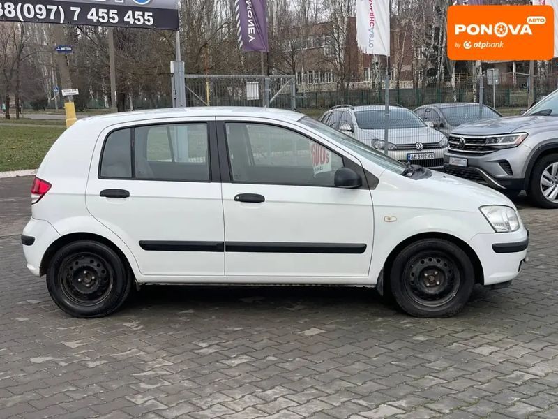 Hyundai Getz, 2004 р., Бензин, 140 тис. км, Хетчбек, Білий, Кривий Ріг AT-10405245 фото