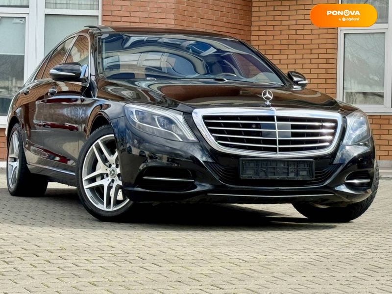 Mercedes-Benz S-Class, 2013, Бензин, 4.66 л., 283 тис. км, Седан, Чорний, Одеса 108264 фото