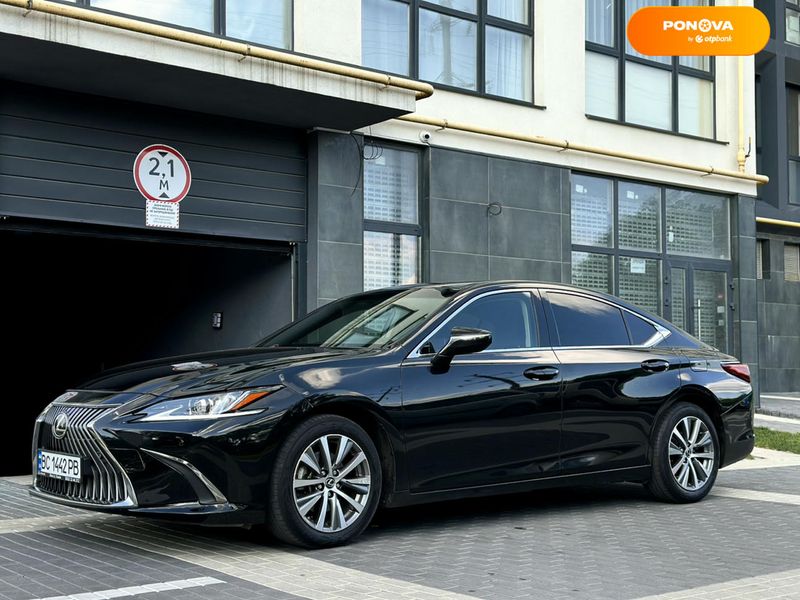 Lexus ES, 2018, Бензин, 2.49 л., 92 тис. км, Седан, Чорний, Львів 99257 фото