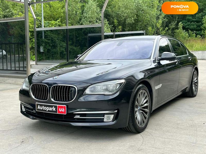 BMW 7 Series, 2012, Бензин, 4.4 л., 198 тис. км, Седан, Сірий, Київ 107030 фото