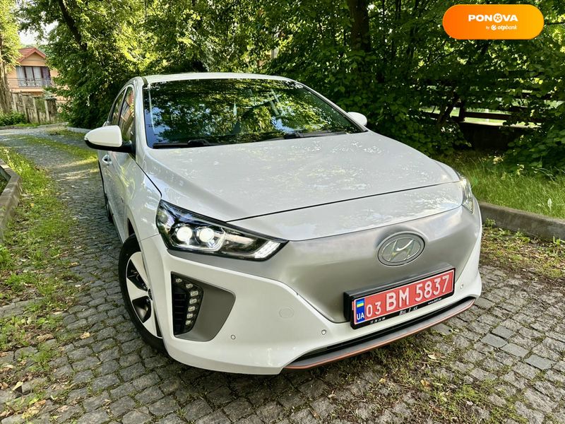 Hyundai Ioniq Electric, 2017, Електро, 69 тыс. км, Лифтбек, Белый, Тернополь Cars-Pr-66890 фото