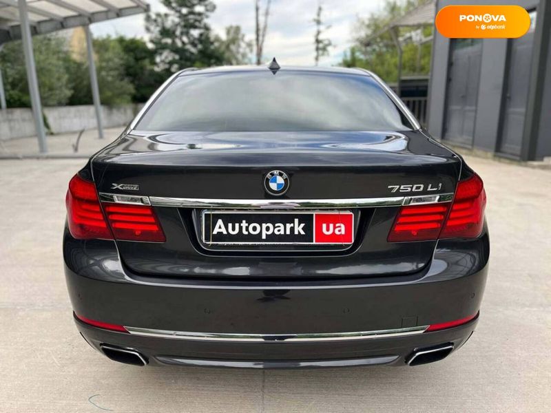 BMW 7 Series, 2012, Бензин, 4.4 л., 198 тис. км, Седан, Сірий, Київ 107030 фото