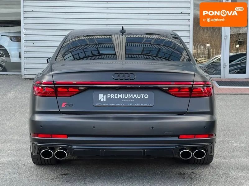 Audi S8, 2022 р., Бензин, 90 тис. км, Седан, Сірий, Дніпро (Дніпропетровськ) AT-10410957 фото