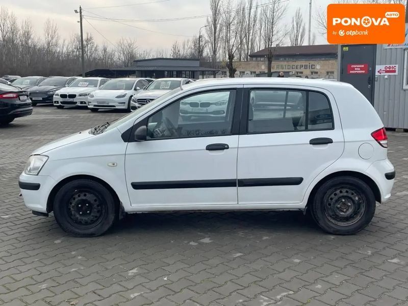 Hyundai Getz, 2004 р., Бензин, 140 тис. км, Хетчбек, Білий, Кривий Ріг AT-10405245 фото