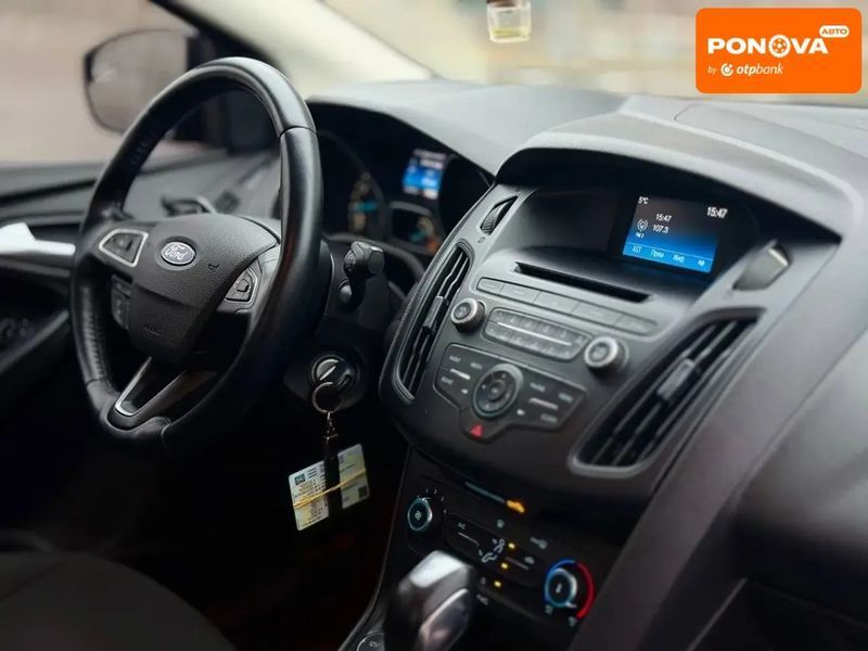Ford Focus, 2015 р., Бензин, 156 тис. км, Седан, Чорний, Дніпро (Дніпропетровськ) AT-10411414 фото