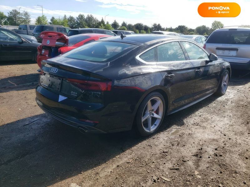 Audi A5 Sportback, 2018, Бензин, 2 л., 74 тыс. км, Лифтбек, Чорный, Коломыя Cars-EU-US-KR-50003 фото