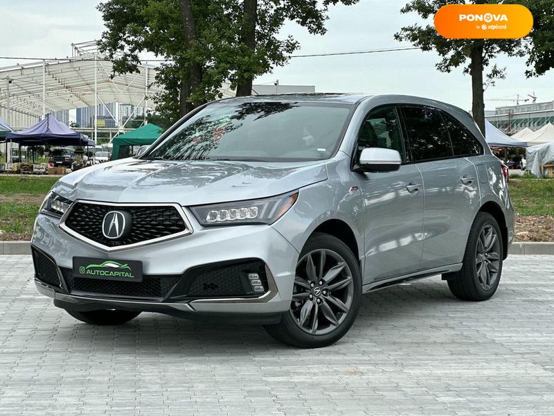 Acura MDX, 2019, Бензин, 3.47 л., 25 тыс. км, Внедорожник / Кроссовер, Серый, Киев 109326 фото