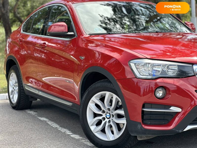 BMW X4, 2015, Дизель, 2 л., 283 тыс. км, Внедорожник / Кроссовер, Красный, Киев 98306 фото