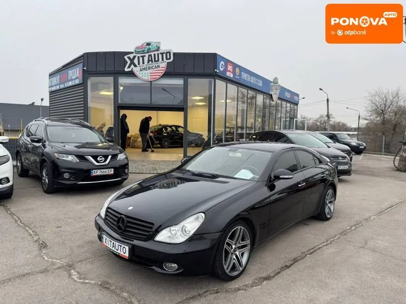 Mercedes-Benz CLS-Class, 2007 г., Бензин, 330 тыс. км, Седан, Чорный, Запорожье AT-10411096 фото