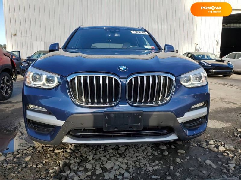 BMW X3, 2019, Бензин, 2 л., 9 тис. км, Позашляховик / Кросовер, Синій, Київ Cars-EU-US-KR-41243 фото