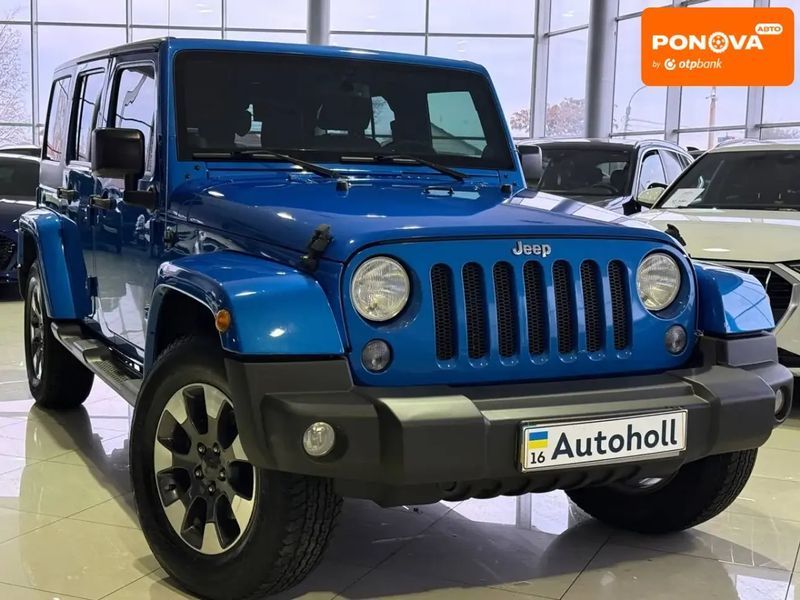 Jeep Wrangler, 2014 г., Дизель, 163 тыс. км, Внедорожник / Кроссовер, Синий, Одесса AT-10415960 фото