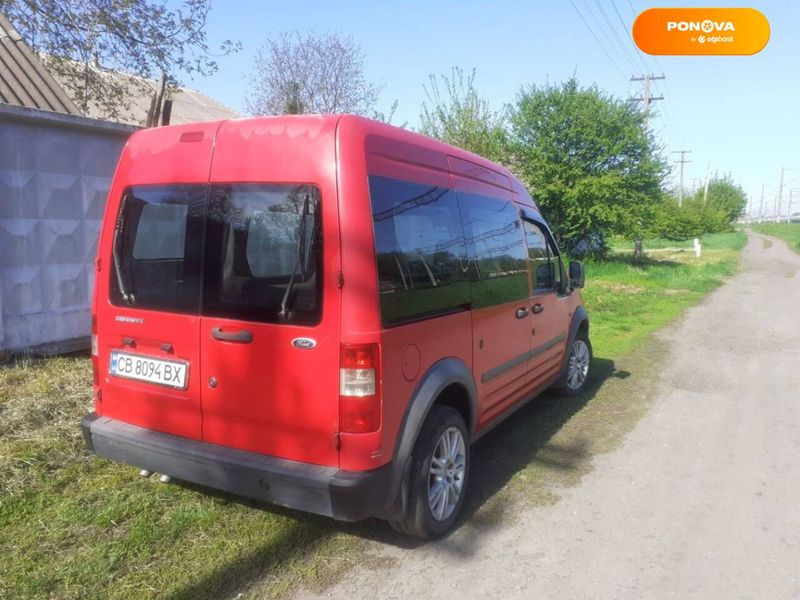 Ford Transit Connect, 2006, Дизель, 1.8 л., 310 тис. км, Мінівен, Червоний, Ніжин Cars-Pr-60846 фото