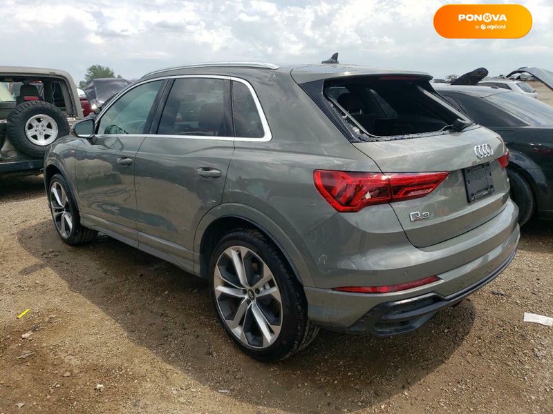 Audi Q3, 2020, Бензин, 2 л., 81 тис. км, Позашляховик / Кросовер, Сірий, Київ Cars-EU-US-KR-108686 фото