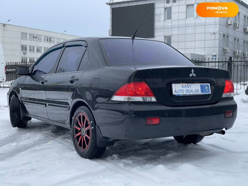 Mitsubishi Lancer, 2007, Бензин, 1.58 л., 342 тис. км, Седан, Чорний, Київ 5388 фото