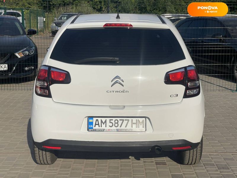 Citroen C3, 2013, Бензин, 1.4 л., 186 тис. км, Хетчбек, Білий, Бердичів 107125 фото