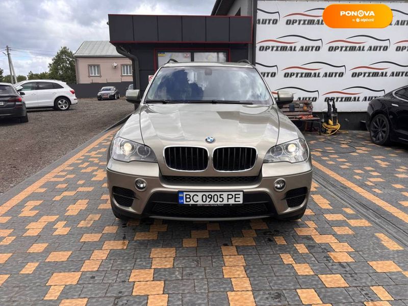 BMW X5, 2011, Бензин, 2.98 л., 203 тис. км, Позашляховик / Кросовер, Бежевий, Львів 46547 фото