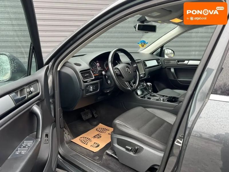 Volkswagen Touareg, 2014 р., Бензин, 144 тис. км, Позашляховик / Кросовер, Сірий, Кам'янське (Дніпродзержинськ) AT-10407260 фото