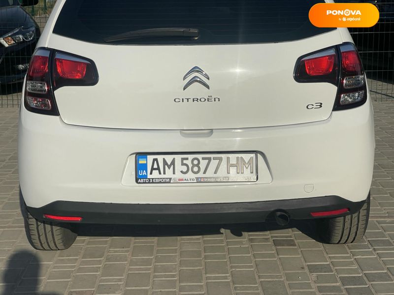 Citroen C3, 2013, Бензин, 1.4 л., 186 тыс. км, Хетчбек, Белый, Бердичев 107125 фото