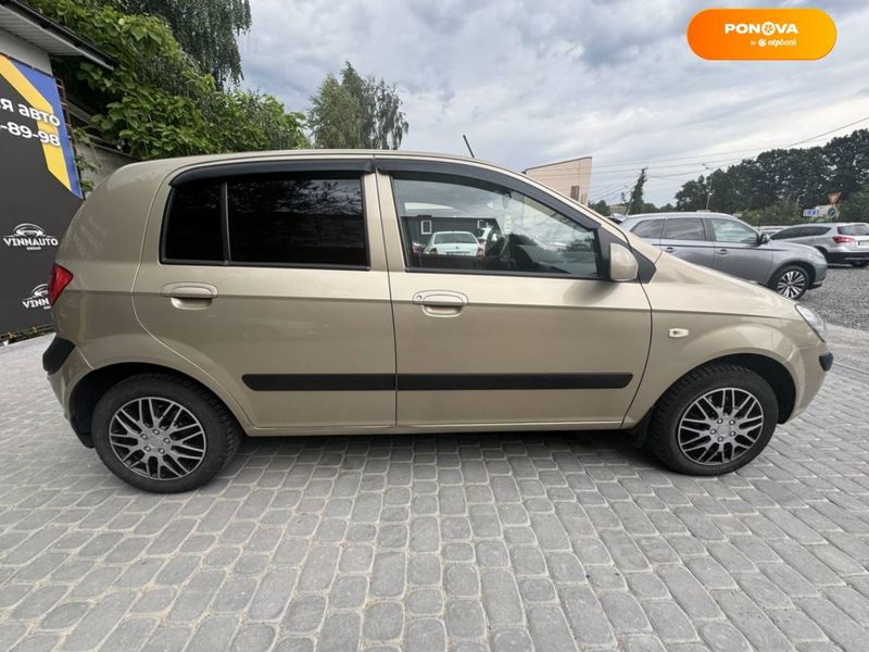 Hyundai Getz, 2010, Газ пропан-бутан / Бензин, 1.4 л., 154 тис. км, Хетчбек, Бежевий, Вінниця 103153 фото