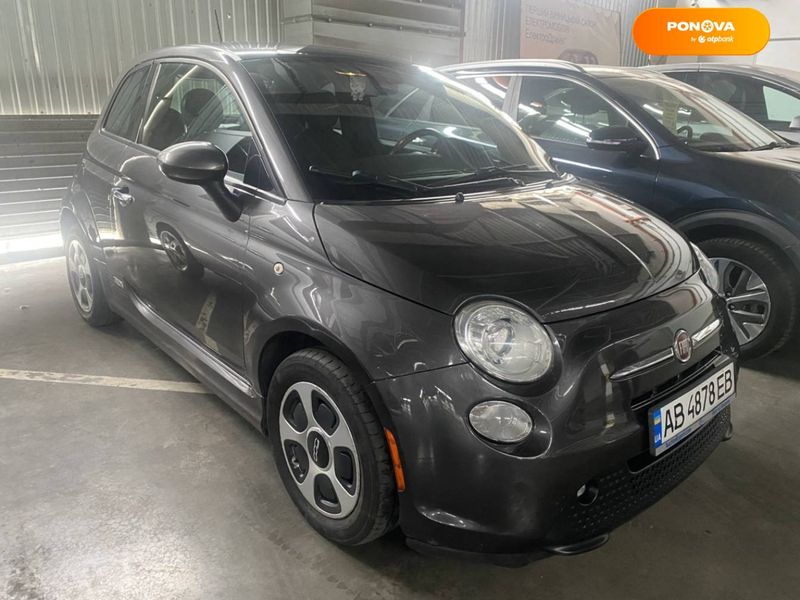 Fiat 500e, 2015, Електро, 87 тис. км, Хетчбек, Сірий, Вінниця 99841 фото