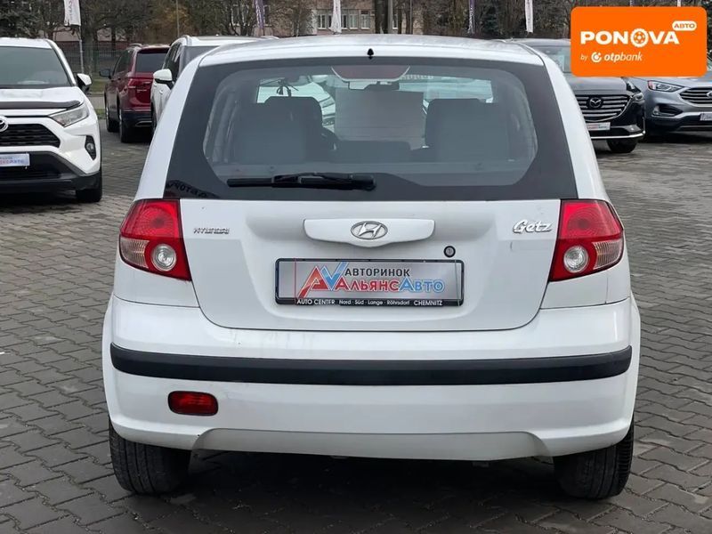 Hyundai Getz, 2004 р., Бензин, 140 тис. км, Хетчбек, Білий, Кривий Ріг AT-10405245 фото