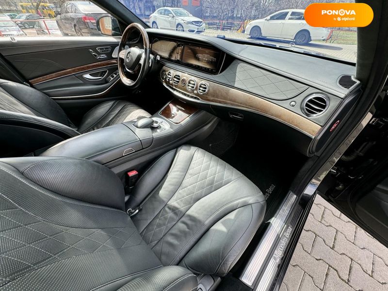 Mercedes-Benz S-Class, 2013, Бензин, 4.66 л., 283 тис. км, Седан, Чорний, Одеса 108264 фото