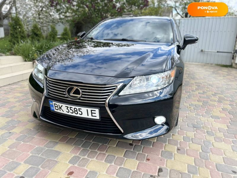 Lexus ES, 2015, Газ пропан-бутан / Бензин, 3.46 л., 191 тис. км, Седан, Чорний, Рівне Cars-Pr-67186 фото