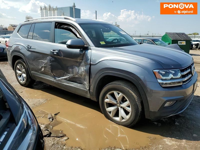 Volkswagen Atlas, 2018, Бензин, 3.6 л., 70 тис. км, Позашляховик / Кросовер, Сірий, Ужгород Cars-EU-US-KR-202167 фото