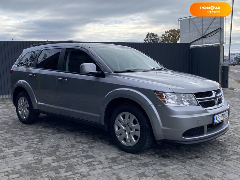 Dodge Journey, 2019, Бензин, 2.36 л., 184 тис. км, Позашляховик / Кросовер, Сірий, Вінниця Cars-Pr-64358 фото